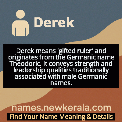 Derek Name Meaning and Origin