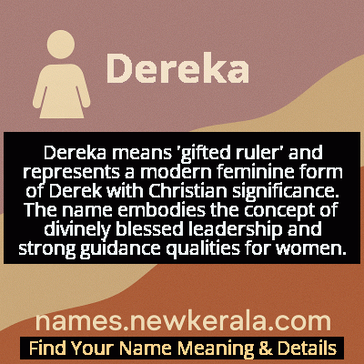 Dereka Name Meaning and Origin
