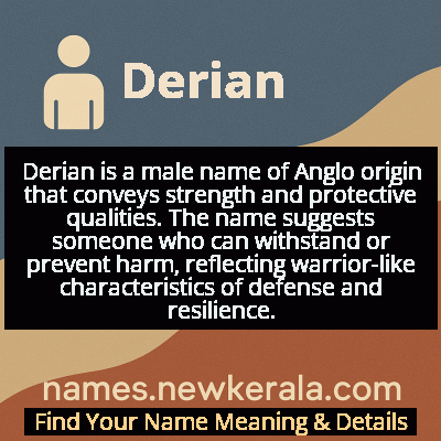 Derian Name Meaning and Origin