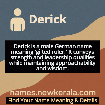 Derick Name Meaning and Origin