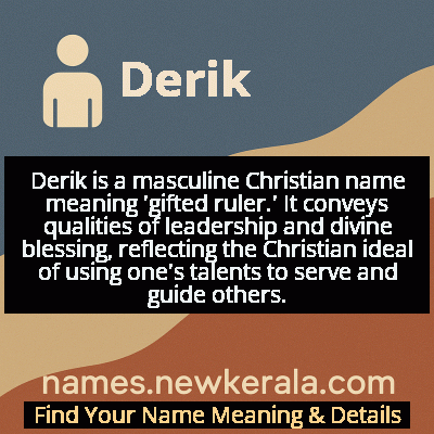 Derik Name Meaning and Origin