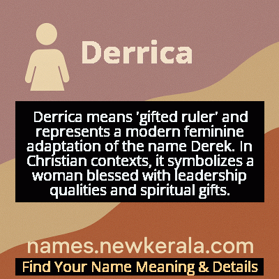 Derrica Name Meaning and Origin