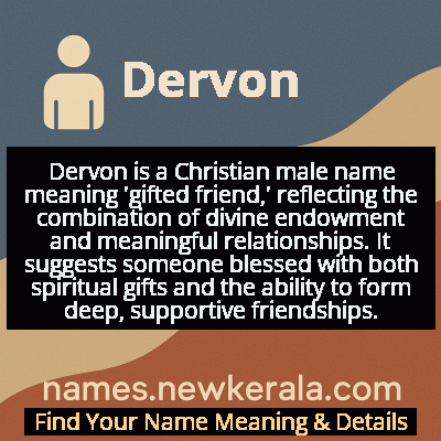 Dervon Name Meaning and Origin