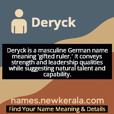 Deryck Name Meaning and Origin