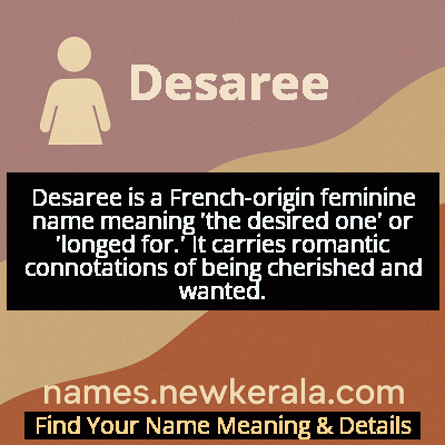 Desaree Name Meaning and Origin