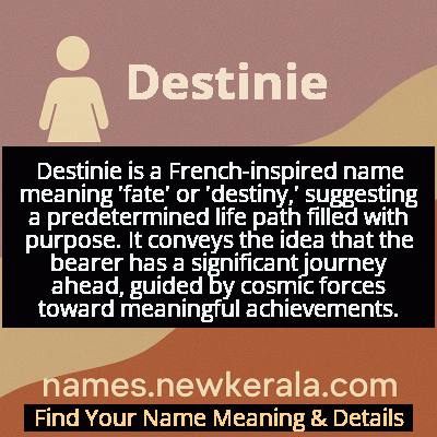 Destinie Name Meaning and Origin