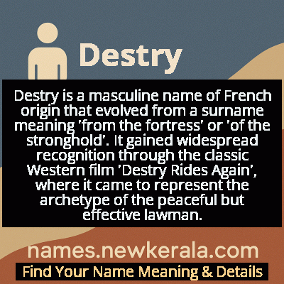 Destry Name Meaning and Origin