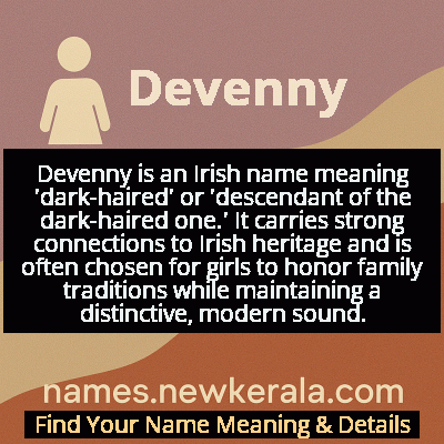 Devenny Name Meaning and Origin