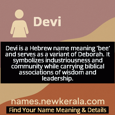 Devi Name Meaning and Origin