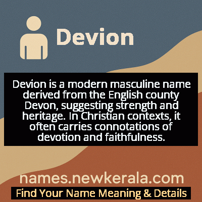 Devion Name Meaning and Origin