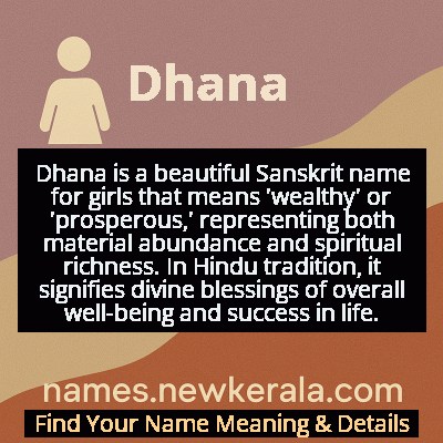 Dhana Name Meaning and Origin