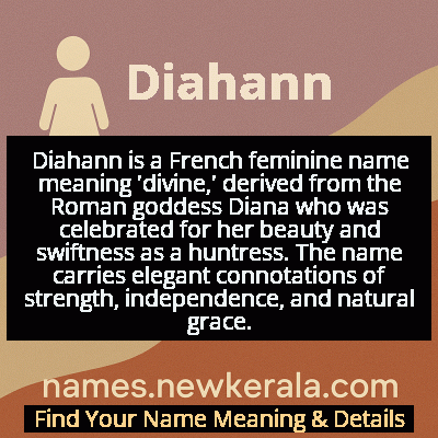 Diahann Name Meaning and Origin