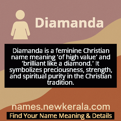 Diamanda Name Meaning and Origin