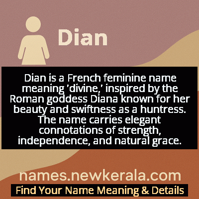 Dian Name Meaning and Origin