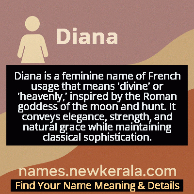 Diana Name Meaning and Origin