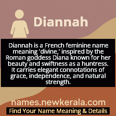 Diannah Name Meaning and Origin