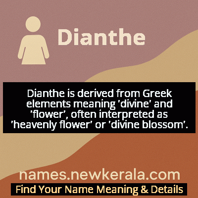 Dianthe Name Meaning and Origin