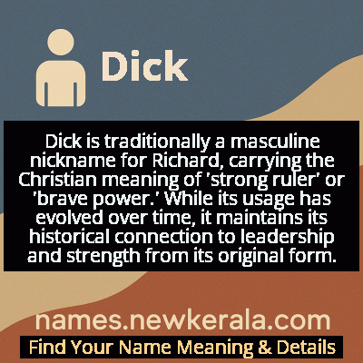Dick Name Meaning and Origin