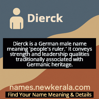 Dierck Name Meaning and Origin
