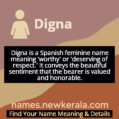 Digna Name Meaning and Origin