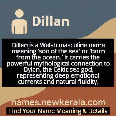 Dillan Name Meaning and Origin