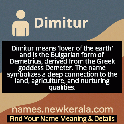 Dimitur Name Meaning and Origin