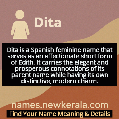 Dita Name Meaning and Origin