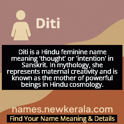 Diti Name Meaning and Origin