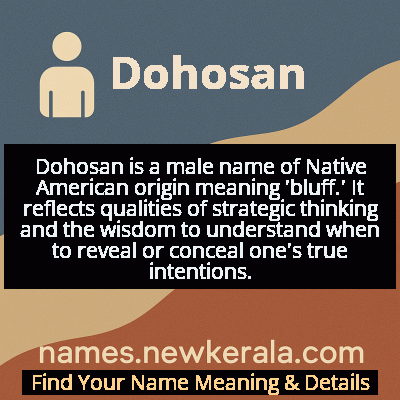 Dohosan Name Meaning and Origin