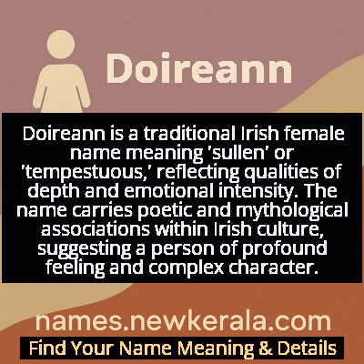 Doireann Name Meaning and Origin