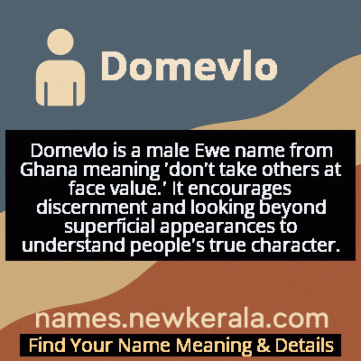 Domevlo Name Meaning and Origin