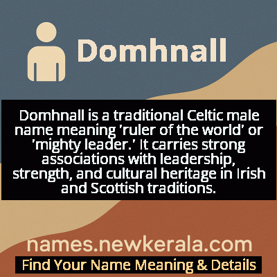 Domhnall Name Meaning and Origin