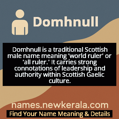 Domhnull Name Meaning and Origin