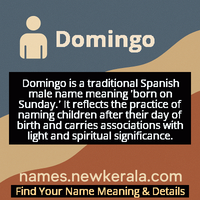 Domingo Name Meaning and Origin