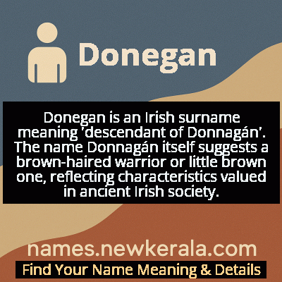 Donegan Name Meaning and Origin