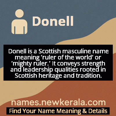 Donell Name Meaning and Origin