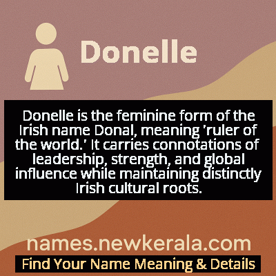 Donelle Name Meaning and Origin