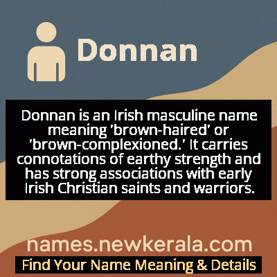 Donnan Name Meaning and Origin