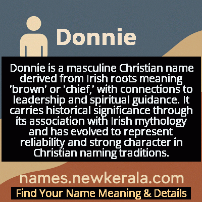 Donnie Name Meaning and Origin