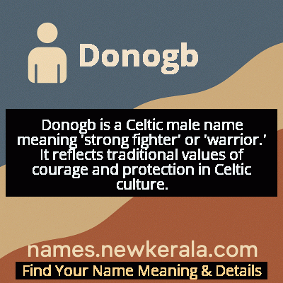 Donogb Name Meaning and Origin