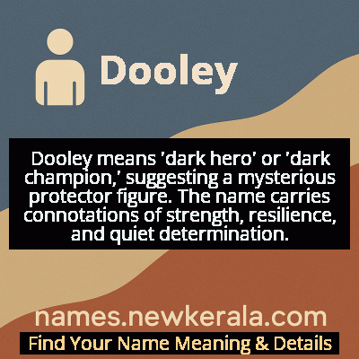 Dooley Name Meaning and Origin