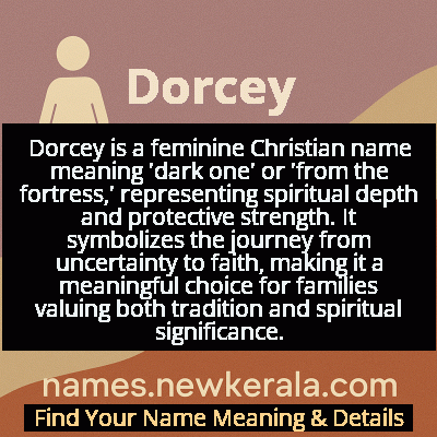 Dorcey Name Meaning and Origin