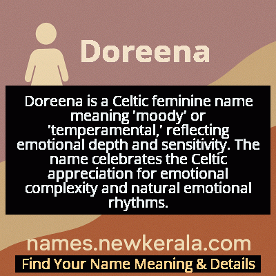 Doreena Name Meaning and Origin