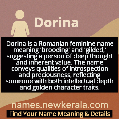 Dorina Name Meaning and Origin