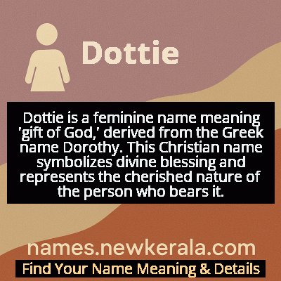 Dottie Name Meaning and Origin
