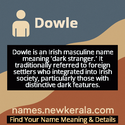 Dowle Name Meaning and Origin