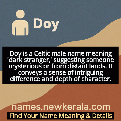 Doy Name Meaning and Origin