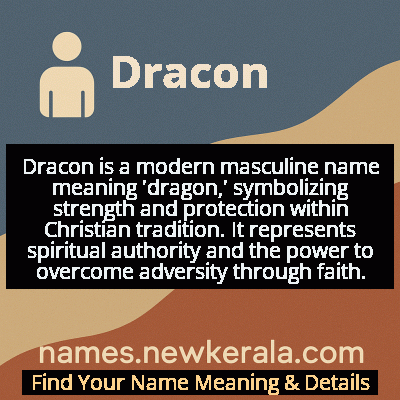 Dracon Name Meaning and Origin