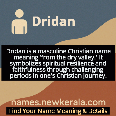 Dridan Name Meaning and Origin
