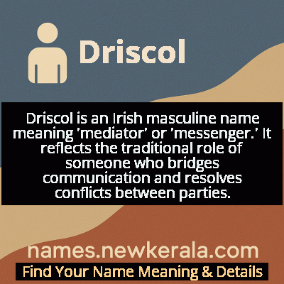 Driscol Name Meaning and Origin